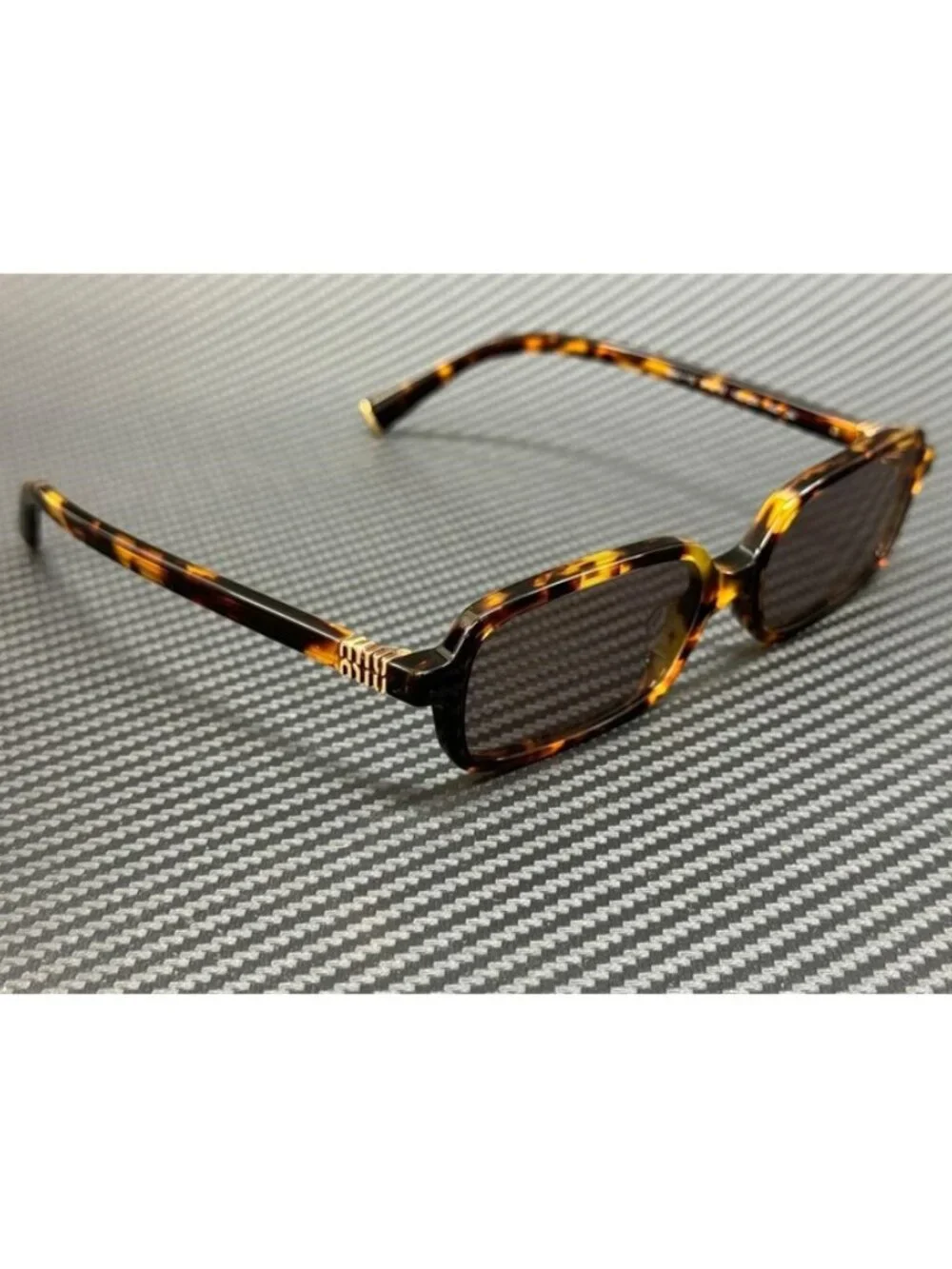 New Miu Miu Women Havana Honey Sunglasses 51-16-140